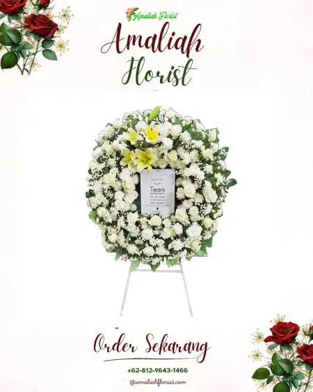 Krans Bunga Duka Anjatan Baru